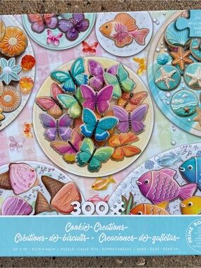 Ceaco Cookie Creations 300 Piece Puzzle. Used Complete.